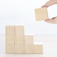 thumbnail image 3 of 10Pcs Building Block Wooden Square Ornament Home DIY Decor Education Kids Toy, 3 of 10