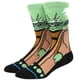 thumbnail image 2 of Calcetas Largas VentDepot SockStarWar01 1 Par 6.5-10.5US Yoda Calcetines Tubo Medio Algodón, 2 of 2