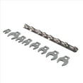 thumbnail image 2 of 3/8 Inches Nut Crowfoot Wrench Set Horn Wrench Heads Square Heads Hardware Tool Wrench of Imperial Bul, 2 of 9