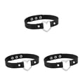 thumbnail image 4 of Collar Sonducket colorido Gargantilla de cuero Suministros para niñas Fiesta Prop Corazón Negro 3Conjunto, 4 of 6