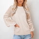 thumbnail image 3 of Camiseta de manga larga para mujer, jersey con cuello redondo, Top con manga acampanada, Top holgado informal para mujer, 3 of 6