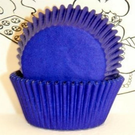 UPC 773463192833 product image for Golda's Kitchen 100 Count Solid Baking Cups, Standard Sized, Blue | upcitemdb.com