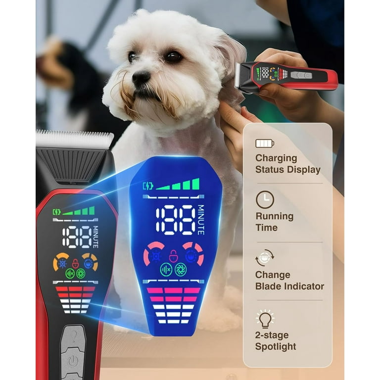 Hair Clippers Buy Oneisall Dog Clippers For Grooming For Thick