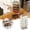 C, variant on Airtight Food Storage Containers Stackable 5 Layer Condiment Organizer Sealed Spice Storage Box for Spices Grains Seasoning Cereal Coffee Beans Snack Small Fruits Meal Prep