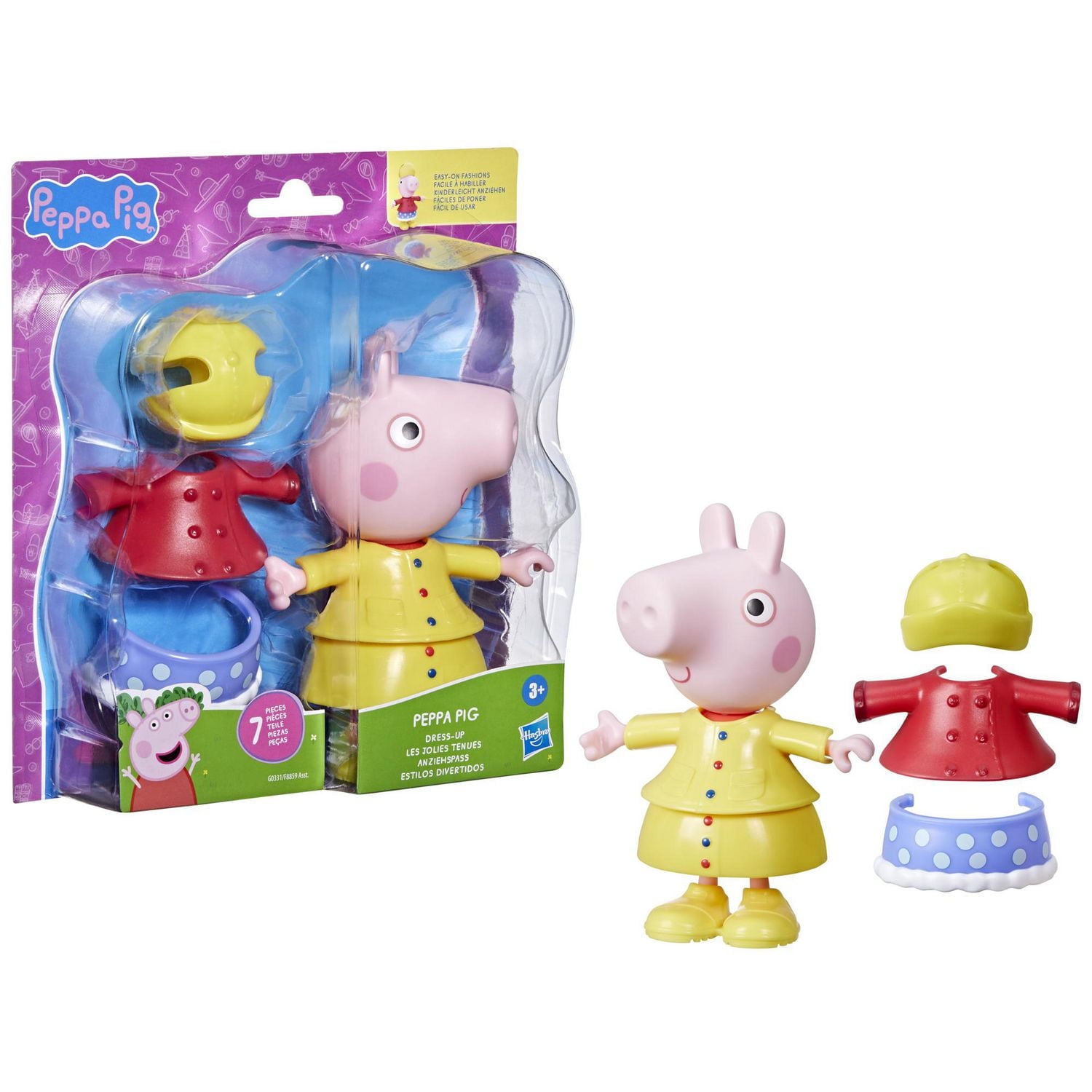 Peppa Pig, figurine Les jolies tenues de Peppa Pig