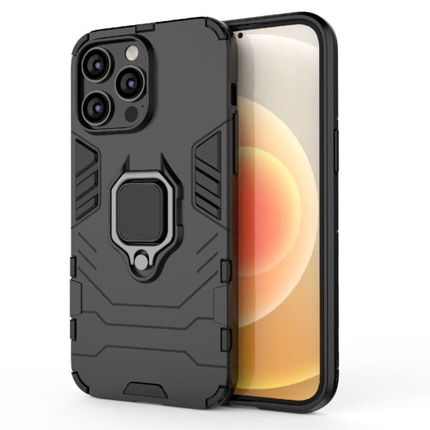 Funda para IPHONE 14 PRO con Soporte Anillo Giratorio 360° y Protección Resistente a Golpes y Caídas