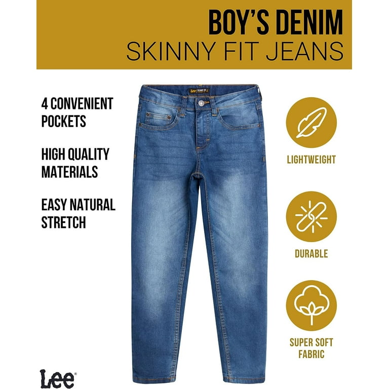 Boys Standard Blue Denim Jean
