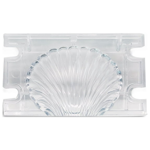 Candle Lab | Acrylic Shell Shape Mold Fan Shape Mold Handmade Soap, Candle, Aromatherapy DIY Crafts Making Kit