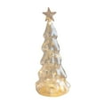 thumbnail image 3 of de Navidad de cristal con luces, de Navidad romántico con figura decorativa de estrella, adorno de Navidad para escritorio y sala de estar Estilo A, 3 of 8