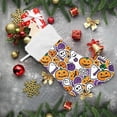 thumbnail image 6 of Coolnut Christmas Stocking Personalized Halloween Large Candy Stocking Hanging Gift Xmas Stockings Decoration 1 PC for Family Holiday Party Ornaments Decor Fireplace, 6 of 7