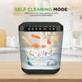 thumbnail image 2 of Nutrichef 3L Electric Kitchen Composter - Composts Organic Material & Food Scraps  Countertop Automatic Compost Bin  Dry, Crush, & Cooling Functions  Perfect for Kitchens & Apartments  Grey, 2 of 6