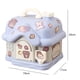 thumbnail image 2 of Hucha Kawaii, caja para billetes, tarro para guardar monedas con cerradura, decoración del hogar (E), 2 of 7