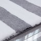 thumbnail image 5 of Naiovety Tapete Cómodo Y Duradero Para Baños Alfombra De Baño Fácil De Instalar Juegos de accesorios de baño blanco negro 41 cm * 61 cm, 5 of 6