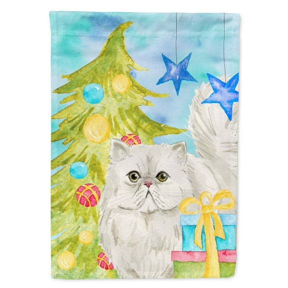 Carolines Treasures CK3125GF Persian Christmas Presents Flag Garden Size  Small multicolor