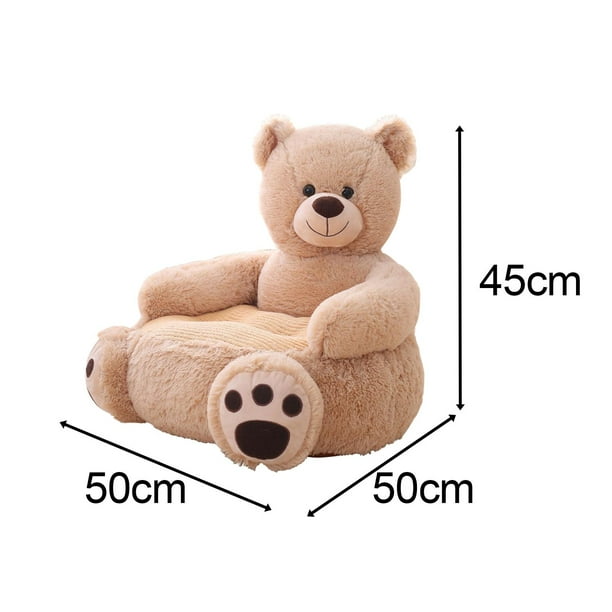 Kids Plush Cartoons Small Sofa Chair for Home Birthday Gift Size