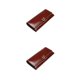 thumbnail image 2 of Guardurnaity Cartera de cuero PU para mujer, elegante reemplazo con botón a presión, gran capacidad, Rectangular, monedero para mujer, Notecase, Café 2piezas, 2 of 6