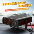 thumbnail image 2 of Maytalsory Air Conditioner Unit Portable No To Wait For Engine To Warm - Uses Cars Cigarette Lighter Socket black 12V-200W, 2 of 6