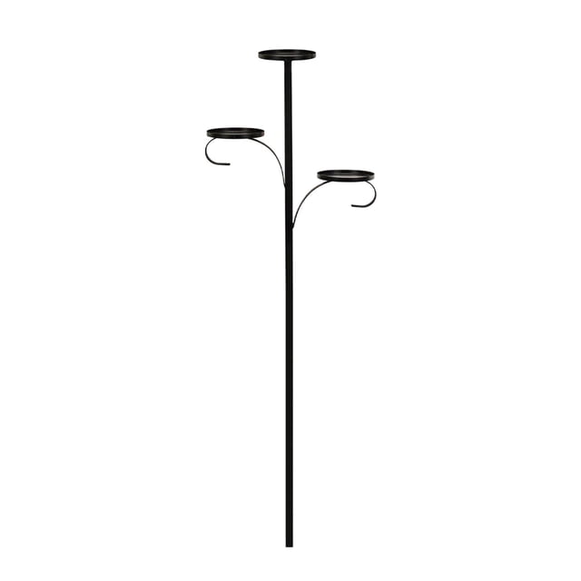 GROWTH TANK Candle Holder 3 Tier Decorative Metal Candlestick for Dinner Parties Wedding 3 Section