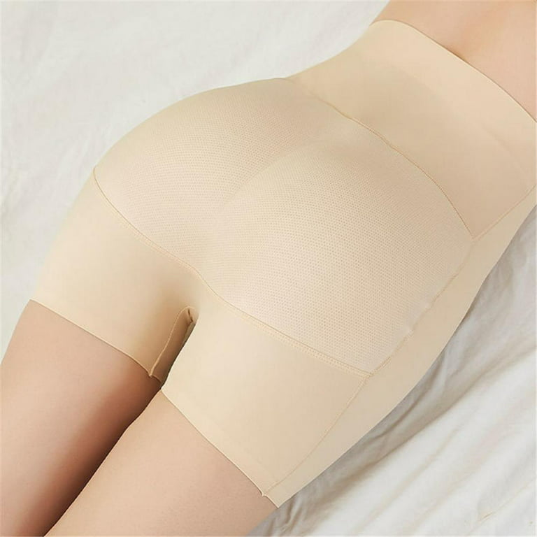 Butt Lifter Panties Seamless Padded Underwear Women Butt Pads High Waist  Tummy Control Shapewear 