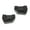 2pcs black, variant on Cover Set Matte Black/Carbon Fiber Heavy Duty No Tool Needed Fit Most SUVs 2025