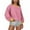 Pink, variant on YODETEY Womens Crewneck Sweatshirt, No Boundaries Womens Long Sleeve Pullover Oversized Sweatshirts, Y2k Cropped Pullover Sweaters Tops,Black,S
