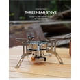 thumbnail image 6 of Windproof Camping Stove, Camping Gas Stove with Piezo Ignition, Carry Case, Portable Stove, Backpacking Stove for Outdoor Backpacking Hiking and Picnic, 6 of 8