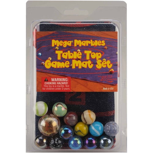 Table Top Mega Marbles Game Mat Set