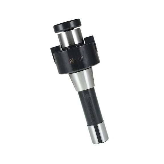 1-1/4 Inch R8 Taper Shank Milling Shank 7/16 Inch-20 Back Pull Wire for Bridgeport Machines