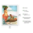 thumbnail image 2 of The Story of Hawaii - Territory of Hawaii (T.H.) - Vintage Travel Poster by John Melville Kelly c.1929 - Fine Art Matte Paper Print (Unframed) 11x14in, 2 of 4