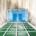 thumbnail image 5 of Pre-Filled Blue Ice Pack Box for Cooler & Cold Fan, No Water Needed Reusable Leak-Proof Ice Plate, Gel Retains Cold for Hours, Ideal for Picnic Transport, 24oz, 1 Pack, Instant Freeze, By VINOIC, 5 of 8