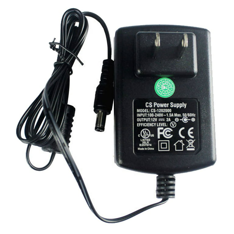 AC 100-240V to DC 12V 2A Power Supply Adapter Switching 5.52.1mm for CCTV  Camera DVR NVR Led Light Strip UL Listed FCC 