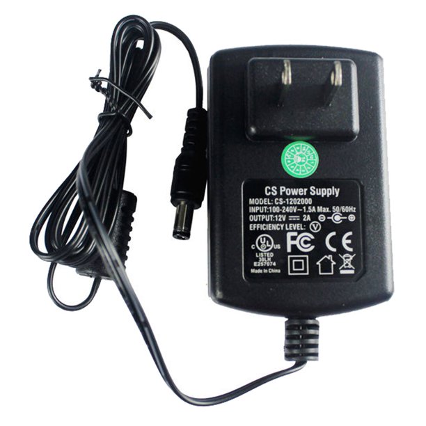 AC 100240V to DC 12V 2A Power Supply Adapter Switching 5.52.1mm for