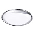 thumbnail image 4 of Placas De Ensalada Del Del Metal De La Placa De Acero Inoxidable Para Ir De Excursión El De La Comida Campestre Que Acampa 5.5 pulgadas Baoblaze Placas redondas de acero inoxidable, 4 of 8