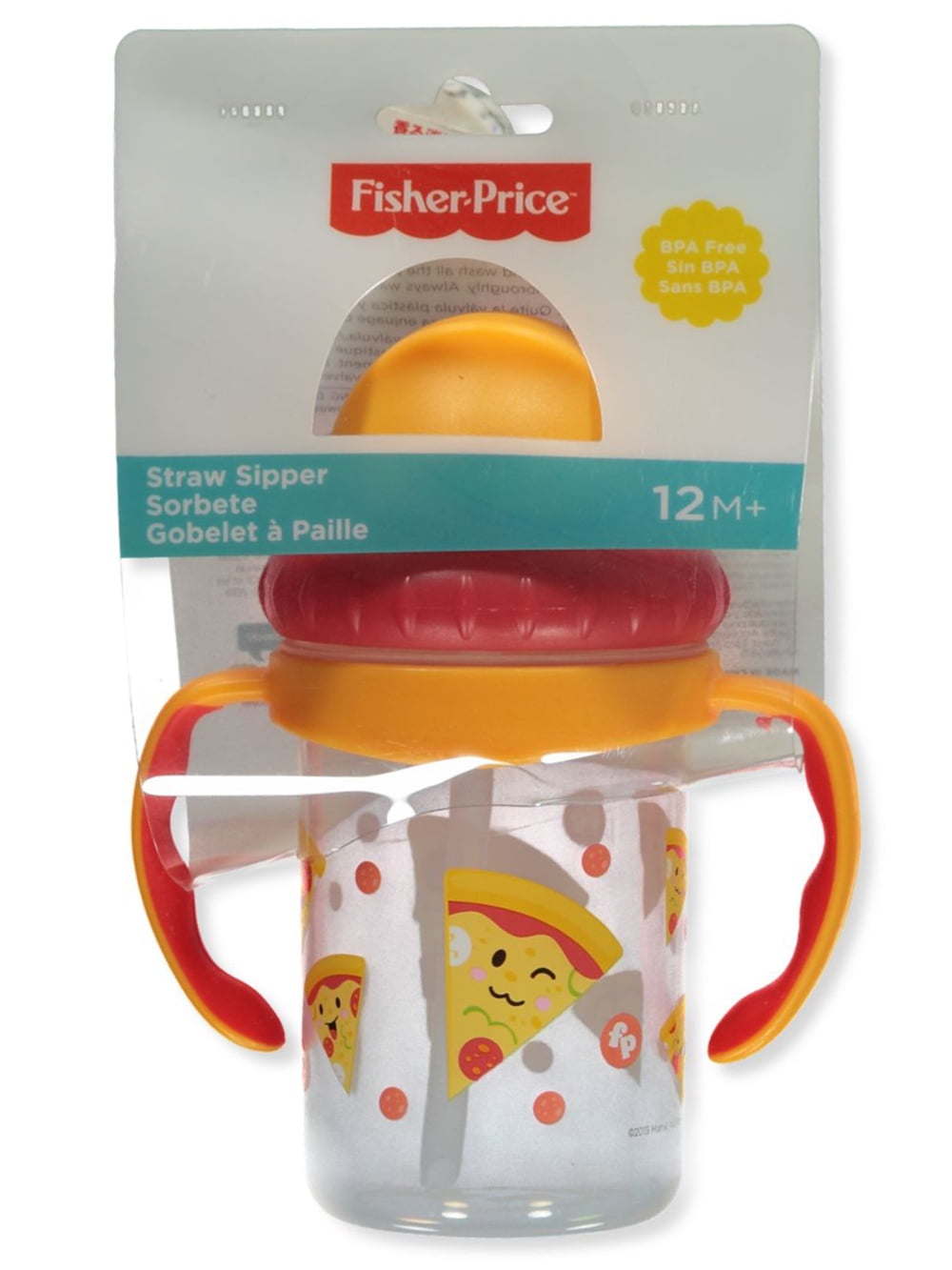 Wholesale Fisher Price Straw Sippy Cup- 14oz RED & MINT