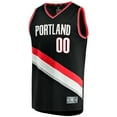 thumbnail image 2 of Men's Fanatics Scoot Henderson Black Portland Trail Blazers  Fast Break Replica Jersey - Icon Edition, 2 of 3