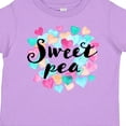 thumbnail image 4 of Inktastic Sweet Pea Hearts Boys or Girls Toddler T-Shirt, 4 of 5