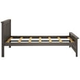 thumbnail image 3 of Plank+Beam Classic Solid Wood Full Size Bed Frame with Headboard, Platform Bed for Adults, 3 of 8