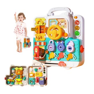 VTech Baby Learning Shape Sorter, Sort and Discover Activity Cube
