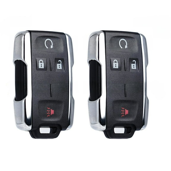 4 Button Keyless Remote Key Fob For Chevrolet Silverado 2014-2018 M3N-32337200 315 MHz TAPDRA Spare Part