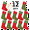 Green-12PCS, variant on Christmas Mini Stockings, 12 Pcs 9 inches Felt with Snowflake Printed, Gift Card Silverware Holders, Bulk Treats for Neighbors Coworkers Kids, Small Rustic Red Xmas Tree Decorations Set