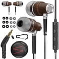 thumbnail image 1 of Auriculares con cable sinfonizados con micrófono - 90% de cancelación de ruido Auriculares con micrófono, auriculares internos con cable para computadora y teléfono, auriculares con conector de 3,5 mm, 1 of 5