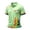 Light Green, variant on Polo Shirts Men Short Sleeve Rainbow Cuff Pride Casual Golf Shirt Button Collar Summer Tops for Outdoor Daily Wear