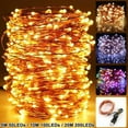thumbnail image 2 of 50/100/200 LED String Lights Indoor Outdoor, Christmas Light, USB Powered Copper Wire Fairy Lights for Bedroom, Parties, Wedding, Christmas Decoration, 2 of 6
