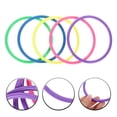 thumbnail image 3 of 24pcs Plastic Toss Ring Game Plastic Rings for Kids Agility Rings Colored Toss Rings, 3 of 8