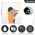 thumbnail image 5 of Yayeee Magnetic Dishwasher Cover for The Front Decoration Home Kitchen Machine Sticker Protector, Cartoon Flowers, 5 of 6