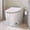 White#3, variant on Smart toilet with Built-in Heated Seat, One Piece Elongated Modern Toilet with Adjustable Temp Heated Seat, Auto Flush, Dual Flush Toilet 1/1.28 GPF, Foot sensor Flush, White Night Light,Knob Contro