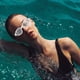 thumbnail image 5 of Gafas de Natación Alta Definición | Gafas de natación impermeables antivaho | Sello de silicona ergonómico de marco grande | Protección UV | Lentes espejadas | Correa ajustable | Unisex | 1 paquete, 5 of 5