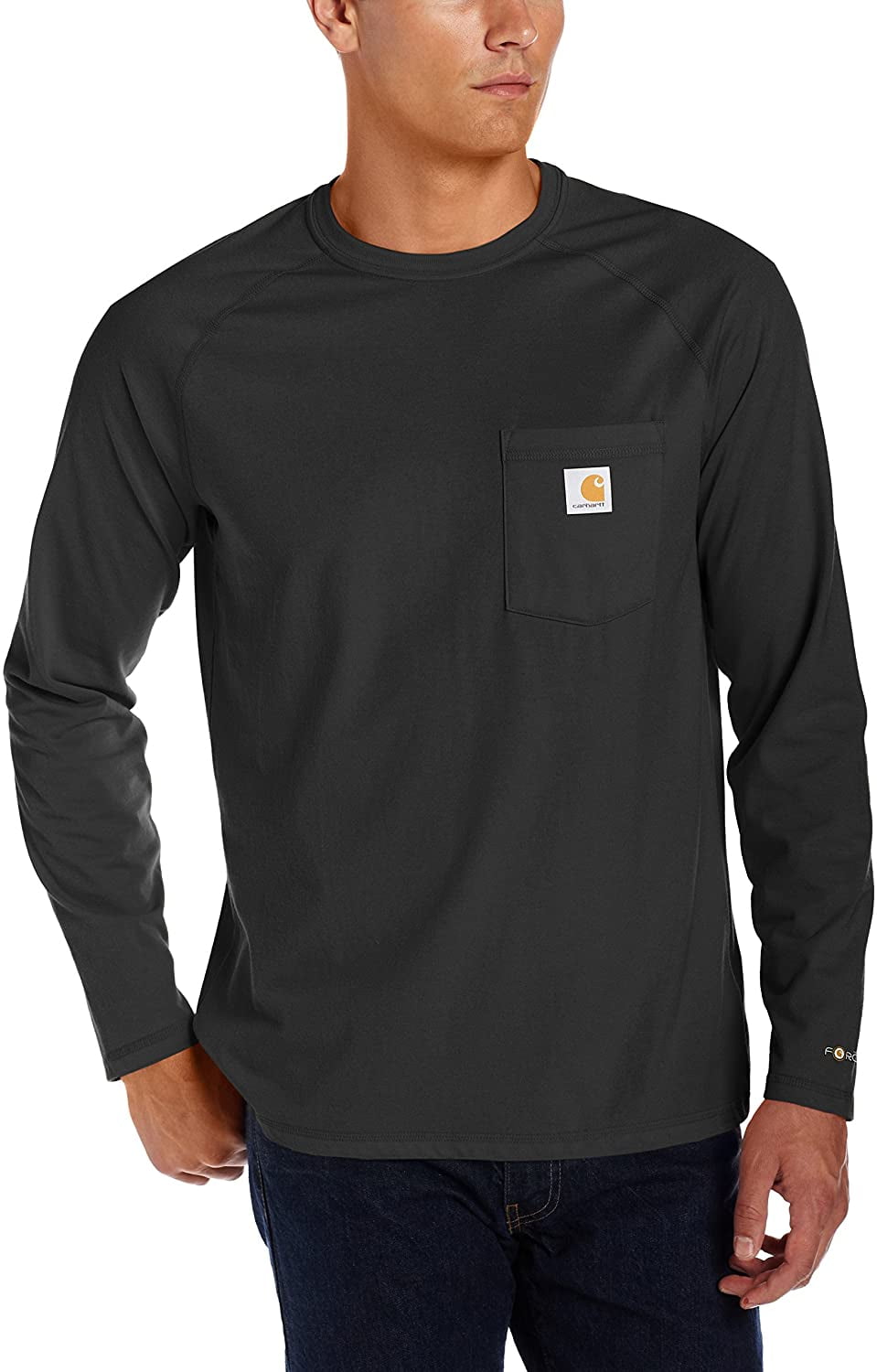 Long Sleeve T-Shirt,Black,XXX-Large 
