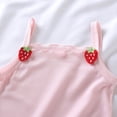 thumbnail image 5 of CAICJ98 Toddler Baby Summer Clothes Girl 3 6 12 18 Months 2T 3T 4T 5T Girls Outfits Cute Dinosaur Tank Tops+Shorts Outfits Lightweight Elastic Cotton Short Sets (Pink,3-4 Years), 5 of 5