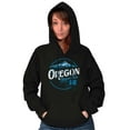 thumbnail image 4 of Oregon Pacific Crest Mountains Retro Hoodie Sweatshirt Women Men Brisco Brands S, 4 of 6